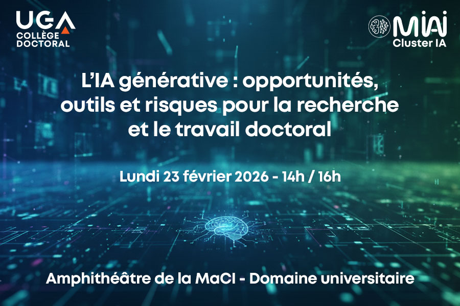 L’IA générative : opportunités, outils et risques pour la recherche et le travail doctoral